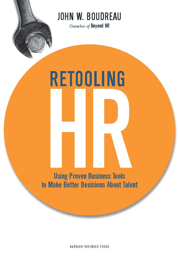 Book cover image for Retooling HR ISBN: 9781422185704